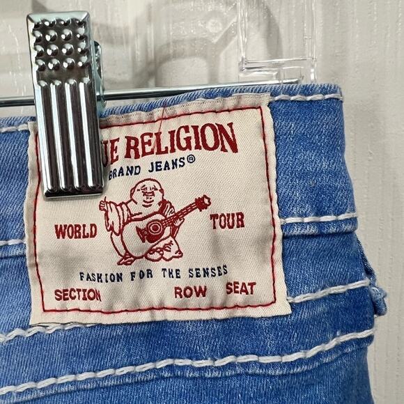 True Religion Jennie Mid Rise Curvy Skinny Jean Sz 30 NWT - Picture 9 of 13